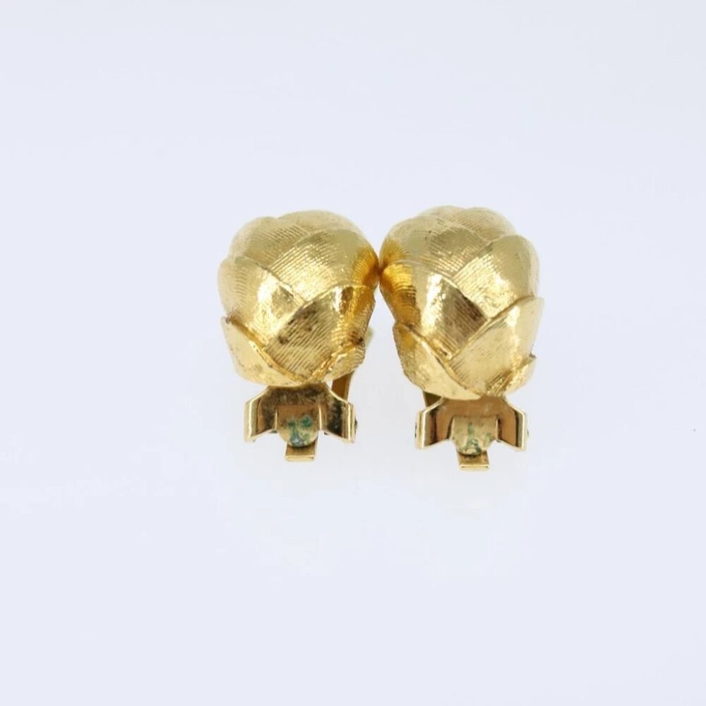 Christian Dior Earring metal Gold Auth bs30345 - Picture 8 of 11